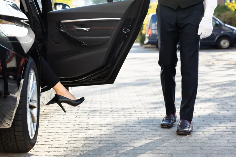 The chauffeur – a stylish welcome